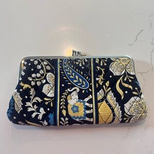 Vera Bradley Double Kisslock Clutch Wallet